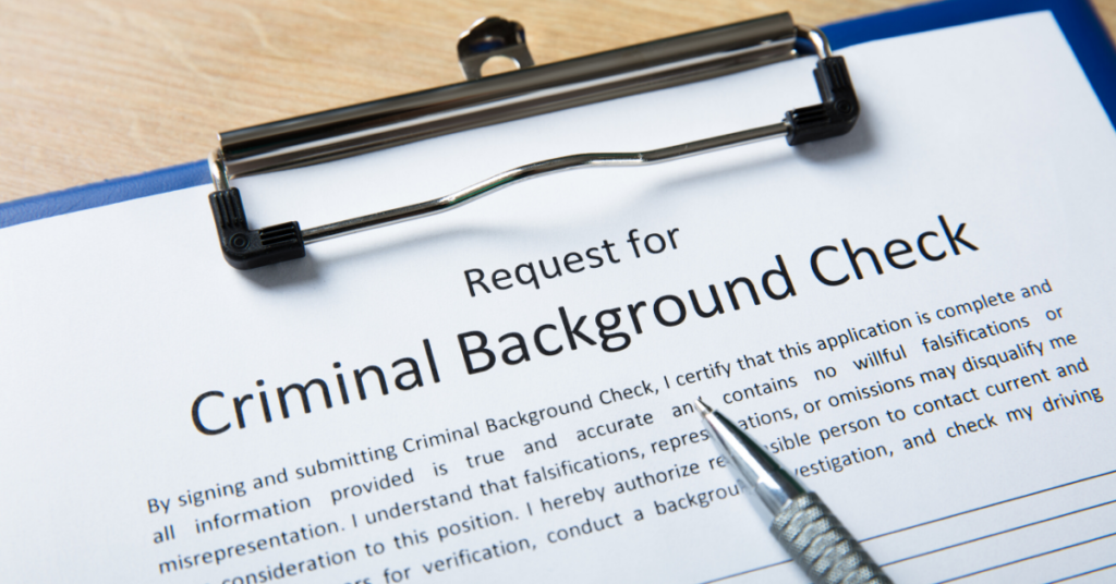 Convictions must be disclosed on criminal background checks