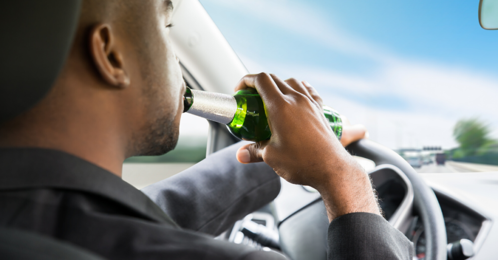 Drinking alcohol while driving is an offence in NSW 